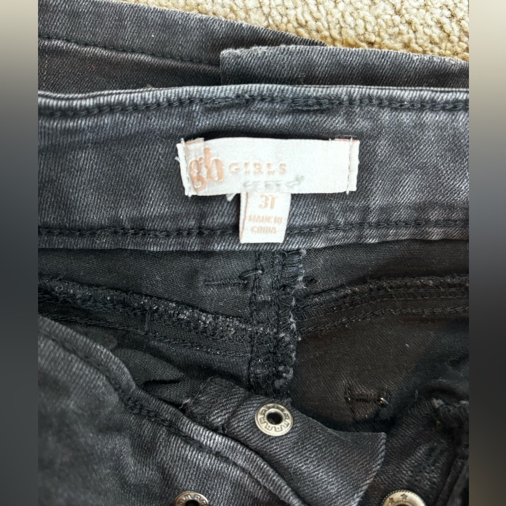 GB Girls Toddler Flare Leg Jeans - Picture 4 of 4
